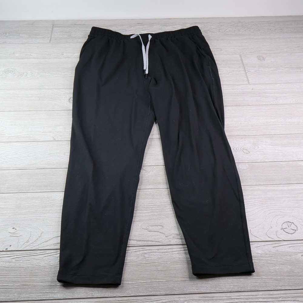 Lululemon License to Train Jogger Men's XL Black Tapered Gym Pant